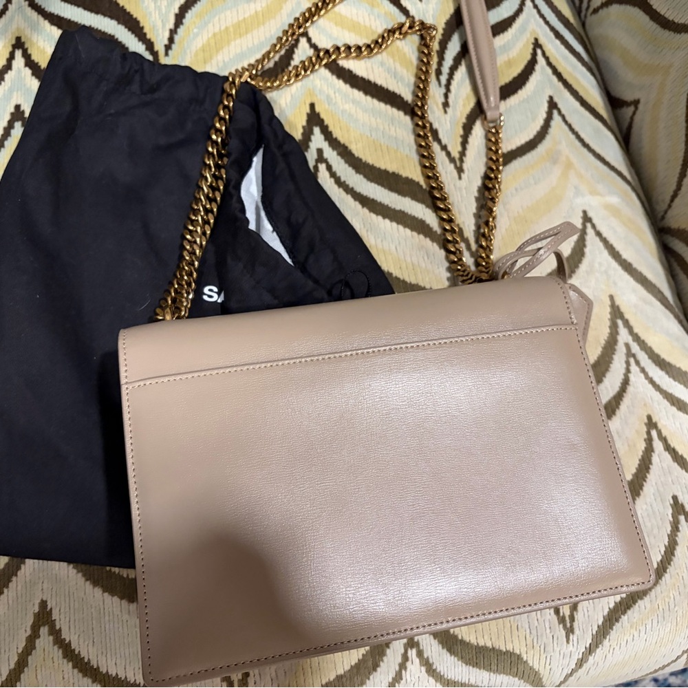 Saint Laurent Beige medium sunset bag - Picture 5 of 7